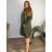 Women's long-sleeved, lightweight, zipped hooded sweatshirt, oversized (52/54/56 ONE SIZE) ITALIAN FASHION IMC25359