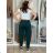 Elegant trousers with belt for women (S/M/L ONE SIZE) ITALIAN FASHION IM425057 -   beige -   S/M/L