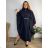Long women's fleece coat (SML-XL) ITALIAN FASHION IMD211106