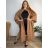 Long women's fleece coat (SML-XL) ITALIAN FASHION IMD211106