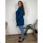 Women's cotton hoodigan (UNI SM) ITALIAN FASHION IMD20368 50/52/54 dark emerald