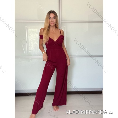 Women's Tank Top (S/M ONE SIZE) ITALIAN FASHION IMPBB24O8651 -   wine -   S / M / L