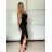 Women's short sleeve summer casual dress (S/M/L ONE SIZE) ITALIAN FASHION IMWGB25022
