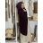 Women's cotton cardigan with hood (UNI SM) ITALIAN FASHION IMD20811 M / L wine
