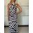 Women's short summer icecool sleeveless dress (S/M ONE SIZE) ITALIAN FASHION IMM23177 S / M / L white