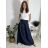 Women's long skirt at the waist for flip flops (UNI S-L) ITALIAN FASHION IM420027