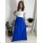 Women's long skirt at the waist for flip flops (UNI S-L) ITALIAN FASHION IM420027