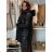 Women's Long Sleeve Summer Shirt Dress (S/M/L ONE SIZE) INDIAN FASHION IMWY23123 3XL black