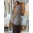 Women's Long Sleeve Summer Shirt Dress (S/M/L ONE SIZE) INDIAN FASHION IMWY23123