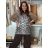 Women's Long Sleeve Summer Shirt Dress (S/M/L ONE SIZE) INDIAN FASHION IMWY23123