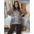 Women's Long Sleeve Summer Shirt Dress (S/M/L ONE SIZE) INDIAN FASHION IMWY23123 2XL rose old rose