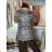 Women's Long Sleeve Summer Shirt Dress (S/M/L ONE SIZE) INDIAN FASHION IMWY23123 2XL rose old rose