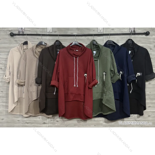 Women's long sleeve tunic with pockets (S/M/L ONE SIZE) IMPOZ25SM-283163