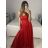 Dress classic short sleeve women (uni S / M) ITALIAN FASHION IMC20203 red S / M / L