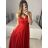 Dress classic short sleeve women (uni S / M) ITALIAN FASHION IMC20203 red S / M / L