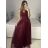 Dress classic short sleeve women (uni S / M) ITALIAN FASHION IMC20203 red S / M / L