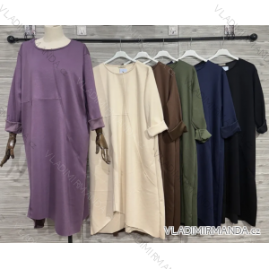 Women's Long Sleeve Knitted Sweater (S/M ONE SIZE) ITALIAN FASHION IMWDT23005