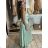 Women's Long Sleeve Knitted Turtleneck Sweater (S/M ONE SIZE) ITALIAN FASHION IM323001 -   Light blue -   S / M