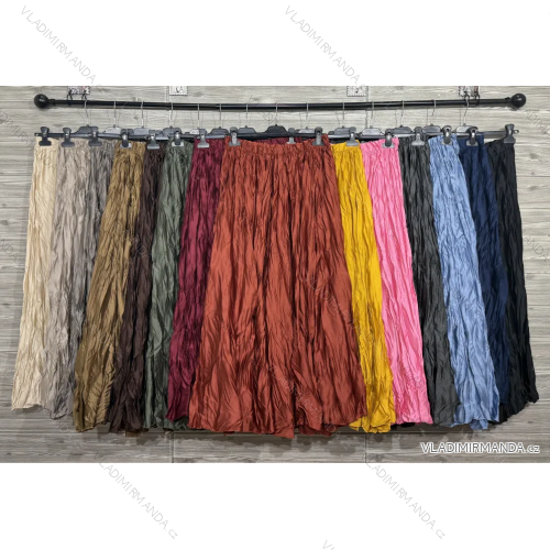 Women's Medium Length Skirt (S/M ONE SIZE) ITALIAN FASHION IMM23HG3154