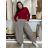 Women's Summer Pants (S/M/L) ITALIAN Fashion IMSM24008 M/L/XL grey
