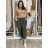 Women's Summer Pants (S/M/L) ITALIAN Fashion IMSM24008 M/L/XL green khaki