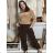 Women's Summer Pants (S/M/L) ITALIAN Fashion IMSM24008 M/L/XL green khaki