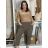 Women's Summer Pants (S/M/L) ITALIAN Fashion IMSM24008 M/L/XL green khaki