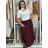 Women's Warm Long Sleeve Dress (L / XL ONE SIZE) ITALIAN FASHION IM421MIA