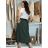Women's Warm Long Sleeve Dress (L / XL ONE SIZE) ITALIAN FASHION IM421MIA S / M / L black