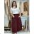 Women's Warm Long Sleeve Dress (L / XL ONE SIZE) ITALIAN FASHION IM421MIA S / M / L black