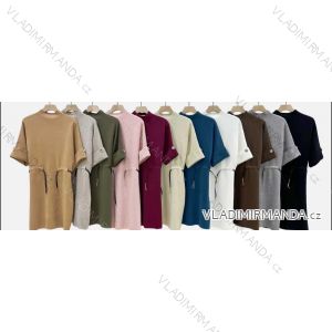 Women's long-sleeved, lightweight, zipped hooded sweatshirt, oversized (52/54/56 ONE SIZE) ITALIAN FASHION IMC25359