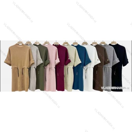 Women's long-sleeved, lightweight, zipped hooded sweatshirt, oversized (52/54/56 ONE SIZE) ITALIAN FASHION IMC25359