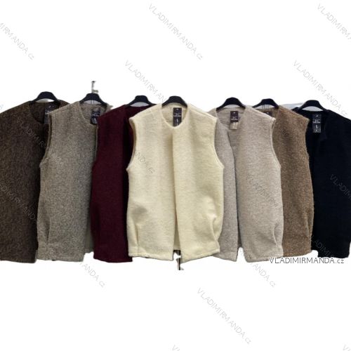 Women's long-sleeved, lightweight, zipped hooded sweatshirt, oversized (52/54/56 ONE SIZE) ITALIAN FASHION IMC25359