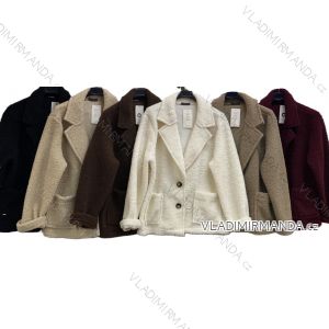 Women's long-sleeved, lightweight, zipped hooded sweatshirt, oversized (52/54/56 ONE SIZE) ITALIAN FASHION IMC25359