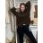 Women's Oversize Long Sleeve Sweater (S/M ONE SIZE) ITALIAN FASHION IMWCA23DH2302