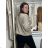 Women's Oversize Long Sleeve Sweater (S/M ONE SIZE) ITALIAN FASHION IMWCA23DH2302