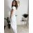 Women's short sleeve summer casual dress (S/M/L ONE SIZE) ITALIAN FASHION IMWGB25022 green khaki XS/S/M