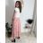 Summer long tulle summer skirt (S / M ONE SIZE) ITALIAN FASHION IMM22Q22197 rose old rose S / M / L