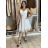 Women's tulle strapless party dress (XS/S/M/L ONE SIZE) ITALIAN FASHION IMC23498