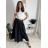 Elegant trousers with belt for women (S/M/L ONE SIZE) ITALIAN FASHION IM425057 -   grey -   S / M / L
