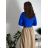 Women's short sleeve jacket (S/M ONE SIZE) ITALIAN FASHION IMPDY23MDUE10204 green khaki S / M / L