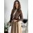Women's short sleeve jacket (S/M ONE SIZE) ITALIAN FASHION IMPDY23MDUE10204 green khaki S / M / L