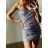 Women's short summer icecool sleeveless dress (S/M ONE SIZE) ITALIAN FASHION IMM23177