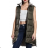Women's oversized sleeveless hooded vest (S/M - L/XL - 2XL/3XL ONE SIZE) ITALIAN FASHION IMPOZ25PR-6610