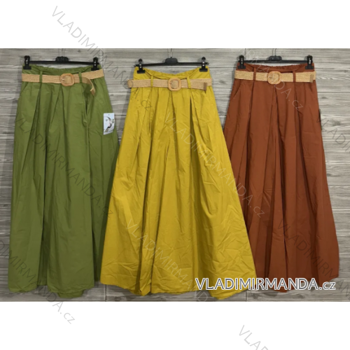 Women's Medium Length Skirt (S/M ONE SIZE) ITALIAN FASHION IMM23HG3154