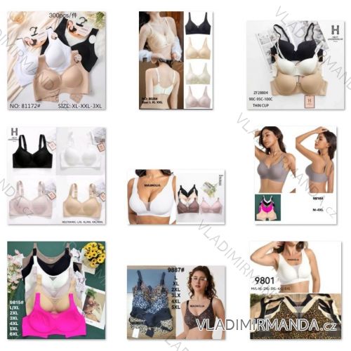Bras catalog women's seamless (S-2XL, XL-3XL) HANA, HEAT, MAGNOLIA MAG25ZARI