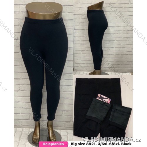 Women's long insulated leggings, oversized (3XL/5XL-6XL/8XL) MIEGO FASHION TMWL23T2267