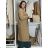 Women's Long Sleeve Oversized Zip Up Hooded Sweatshirt Coat (S/M/L ONE SIZE) ITALIAN FASHION IMPLI249611