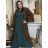 Women's Long Sleeve Oversized Zip Up Hooded Sweatshirt Coat (S/M/L ONE SIZE) ITALIAN FASHION IMPLI249611 S / M / L beige