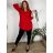 Women's Long Long Sleeve Extended Tunic (L / XL ONE SIZE) ITALIAN FASHION IMD211117